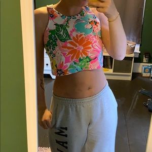 Lily Pulitzer crop top